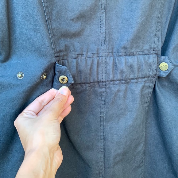 KAVU 100% cotton red flannel lined hooded jacket - Picture 10 of 16